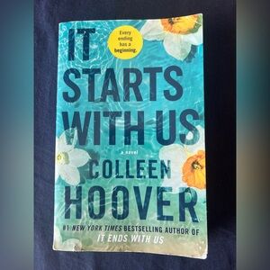 It Starts With Us by Colleen Hoover Paperback